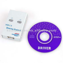 High Quality 2 port USB Sharing Switch for pc